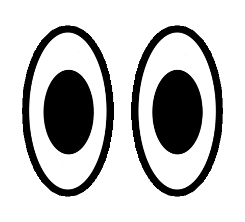 Illustration Eyes Sticker