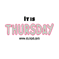 Thursday Sticker by Etukart
