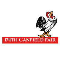 CanfieldFair something to crow about canfieldfair canfield fair somethingtocrowabout Sticker