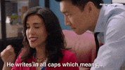 kimsconvenience cbc old yelling date night GIF