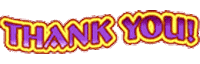 thanks thank you Sticker