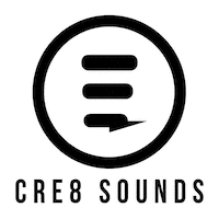 cre8sounds logo cre8sounds cre8 sounds Sticker