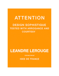 Attention Id Sticker by Leandre Lerouge