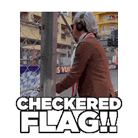 Grand Prix Flag Sticker