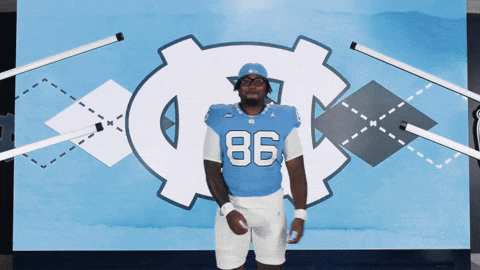 University Of North Carolina Football GIF by UNC Tar Heels