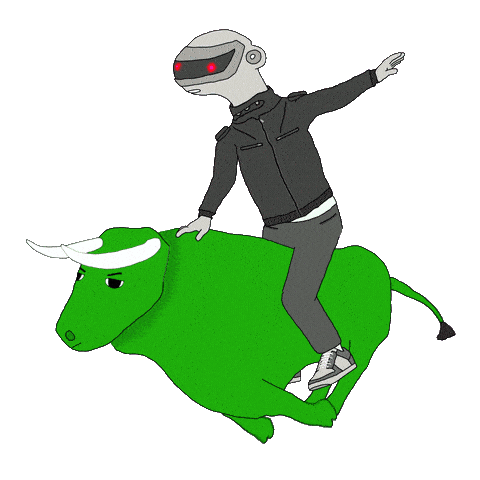 Stock Market Crypto Sticker by Paft Drunk