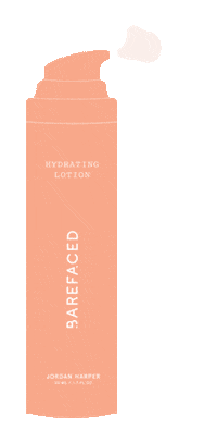 Moisturizer Hydrating Lotion Sticker by Barefaced