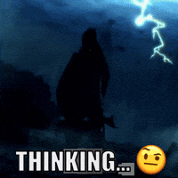 Pondering Christian Bale GIF by Ashwin Gane