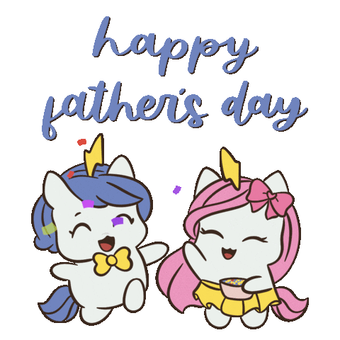 Fathers Day Dad Sticker by Brave Unicorn