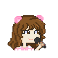 Magical Girl Pixel Sticker