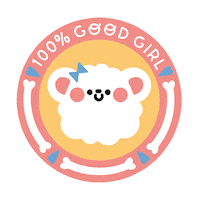 good boy dog Sticker by Ottavia Baldi