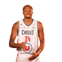 Justin Patton Sport Sticker by Cholet Basket