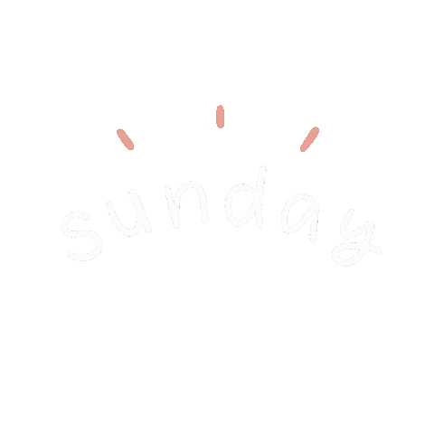 Happy Sunday Text Sticker