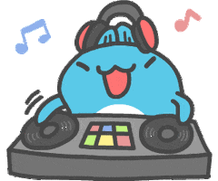 BugCat_CAPOO music cat dancing dj Sticker