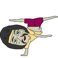 Yoga Stayathome Sticker by Chulsi