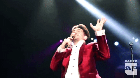 brendon urie dance GIF by Alternative Press