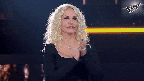 Antonellaclerici GIF by The Voice of Italy