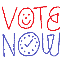 Vote Early Election 2020 Sticker by INTO ACTION