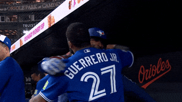 Vladimir Guerrero Jr Hug GIF by Toronto Blue Jays