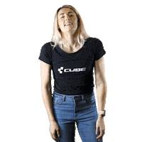 Girl Women Sticker by CUBE Bikes