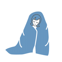 Relax Serie Sticker by Smulderstextiel.nl