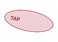 Tap Sticker