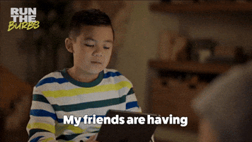 My Friends Are Having  A Great Time