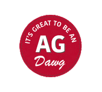 Agriculture Uga Caes Sticker by University of Georgia