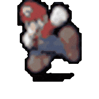 iiikeducks mario ultimate smash bros ssbu Sticker