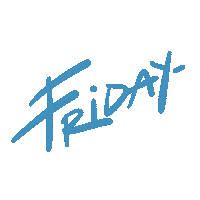 Happy Friday Sticker
