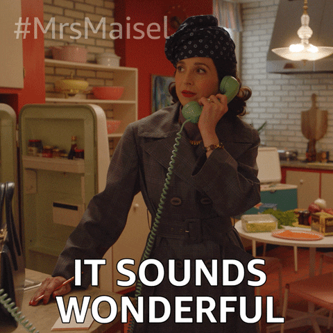 Marin Hinkle Rose GIF by The Marvelous Mrs. Maisel
