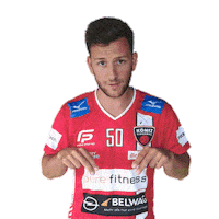FloorballKoenizNLA here down floorball unihockey Sticker