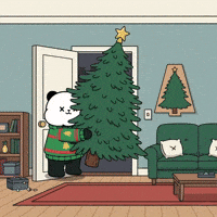 Merry Christmas GIF by Kanpai Pandas