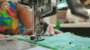 Sewing Machine Fashion GIF by The Great British Sewing Bee
