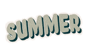 Happy Summer Sticker by Rarámuri