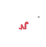 green light pink Sticker by Nessie Studio