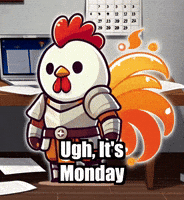 Its Monday Ugh GIF by Zorooster