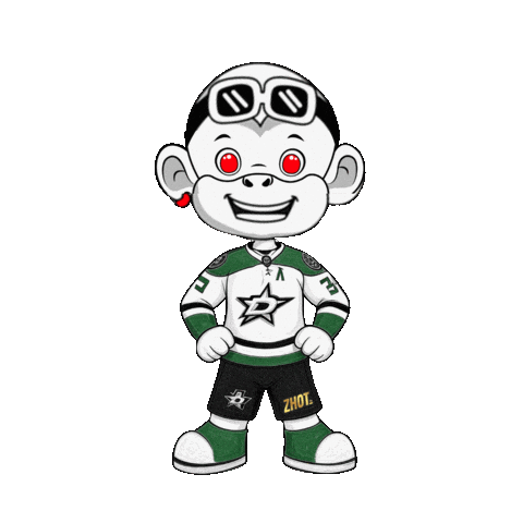 Dallas Stars Sticker by Zhot