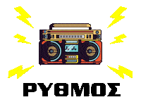 rythmos943 943 rythmos radio rythmos943 rythmos zakynthos Sticker