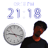 9 Pm Sticker