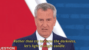 election2020 cnn town hall bill de blasio 2020 campaign GIF