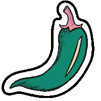 TheTacoPoint mexico chile spicy salsa Sticker