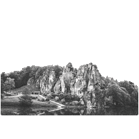 bielefelder_braumanufaktur collage mountains berge detmold Sticker