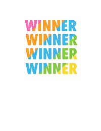 Radnrattled win winner winning Sticker