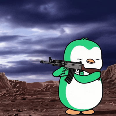 War Penguin GIF by Abster