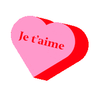 Jetaime Sticker by Volontiers