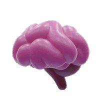 3D Think Sticker by tkkjee