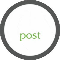 prdesigncollection new post new post green new post circle newpostcircle Sticker