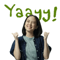 Celebration Sticker by Visinema Pictures