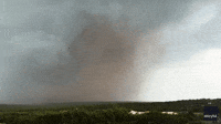 Storm Chaser Spots 'Large Tornado' Near San Angelo, Texas